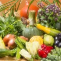 農家直送の無農薬野菜を中心に、添加物の少ないものを