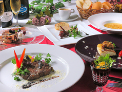 オステリア カロのコース写真