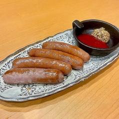 粗挽きソーセージ 4本