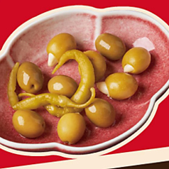 スペイン産オリーブの盛り合わせ