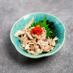 さっぱり鶏皮ポン酢