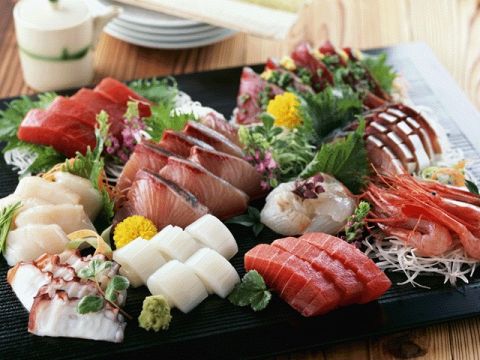 魚介類は、北海道や気仙沼からの直送です。