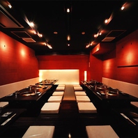 ゆったり広々とした掘りごたつお座敷◎