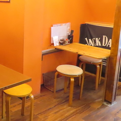 テーブル席(2名掛け)