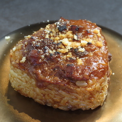 肉味噌焼きおにぎり