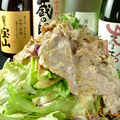 料理メニュー写真 豚しゃぶサラダ/グリーンサラダ/豆腐サラダ