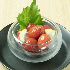 冷製トマトの甘酢漬け