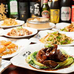 お料理80種類以上の本格派中華!