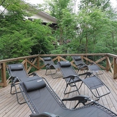 中庭にはインフィニティチェアもございます！最高のととのいを！