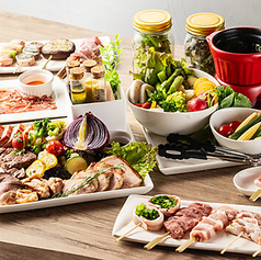 鉄板串焼Dining BoB ボブのコース写真