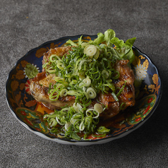鶏もも一枚！！炙り焼き ねぎポン酢　