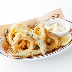 イカとアスパラのフリット