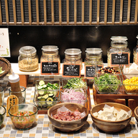 リニューアルサラダコーナー農場サラダBar