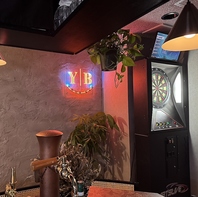 大人の隠れ家のような店内空間