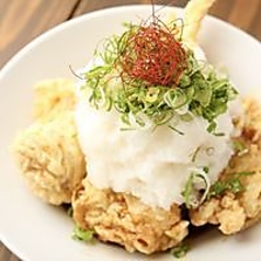 鰆の天ぷら/人気、鶏の雪見から揚げ 4個