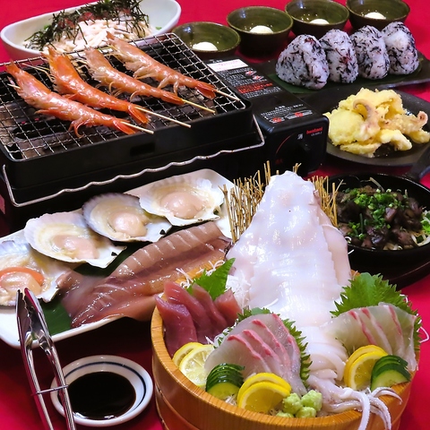 原価率度外視！新鮮な活魚など愉しめるお店