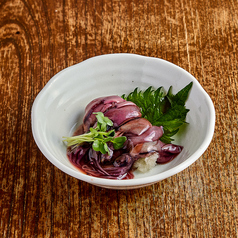 ホタルイカの梅酢漬/たこわ茶び