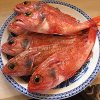新鮮なお魚をお好きな調理法で召し上がれます。