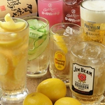 サワーや地酒、ハイボールなどドリンクメニューも豊富に揃ってます♪