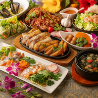 コースメニューが豊富です！充実のメニューでリピート◎