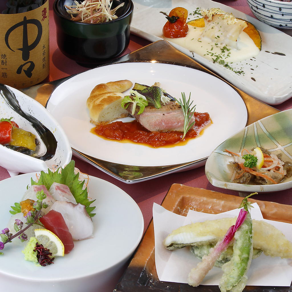 7月限定菜な会席◆［全9品］110分飲み放題込5500円(料理のみ4400円)