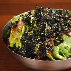海藻と韓国海苔のサラダ