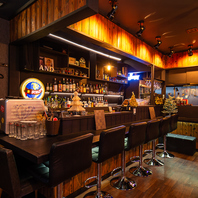 【広々ゆったりとしたカウンターのお席もご用意★】