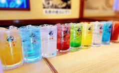選べる7色のサワーメニュー！料理との相性◎
