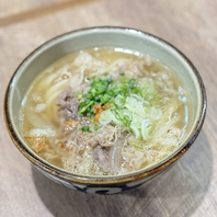 牛だしが自慢！本格的な讃岐うどん