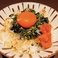 【〆はコレ！TKGフェア】野沢菜と明太子の卵丼