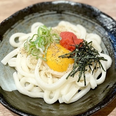 明太釜玉うどん