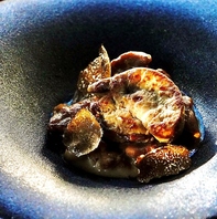 Xmas：フォアグラカナールとハーブ鶏　トリュフの香り