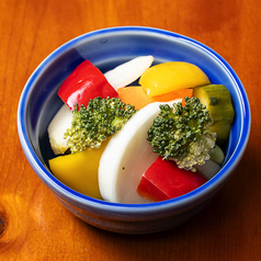 自家製ビール漬けピクルス