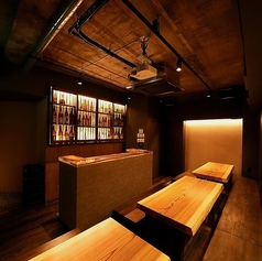 ※離れの部屋は12名以下なら半個室、13名以上なら貸し切りで完全個室となります。