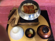 鰻と実山椒の釜飯（要予約）