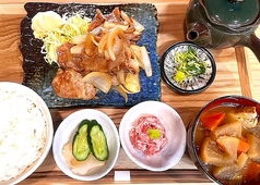 豚肩ロース生姜焼き定食