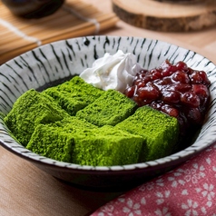 抹茶わらび餅