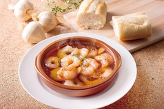 海老のアヒージョ