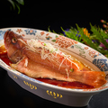 料理メニュー写真&nbsp;ハタ広東風味蒸し｜特製発酵唐辛子蒸し｜ソース煮込み