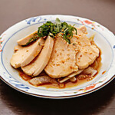 大葉香る鶏ハムポン酢