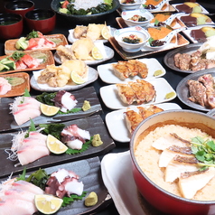 酒と飯のひら井 徳島店のコース写真