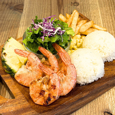 ガーリックシュリンププレート