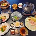 料理メニュー写真&nbsp;究極のいすみ天然トラフグ定食