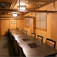 和食屋ならではのシーンに合わせたお席もご用意