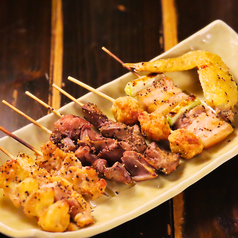 人気の串を厳選！香ばしく焼き上げた5本盛り