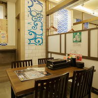 温かみある雰囲気は男女関係なく使える寛ぎ空間…♪