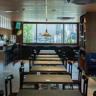 モーニングからディナーまで、オールデイダイニング