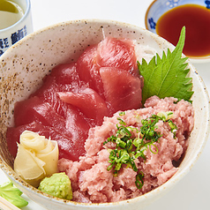 中落ねぎとろ丼