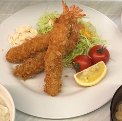 エビフライ定食