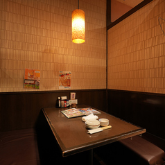 ★☆4名様の個室のテーブル☆★